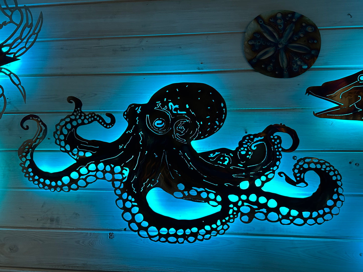 Stainless Steel Octopus (New Design 2025) metal art