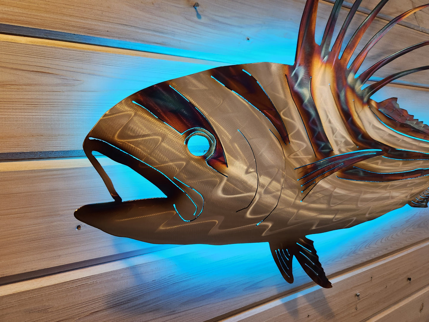 Stainless Steel Rooster fish