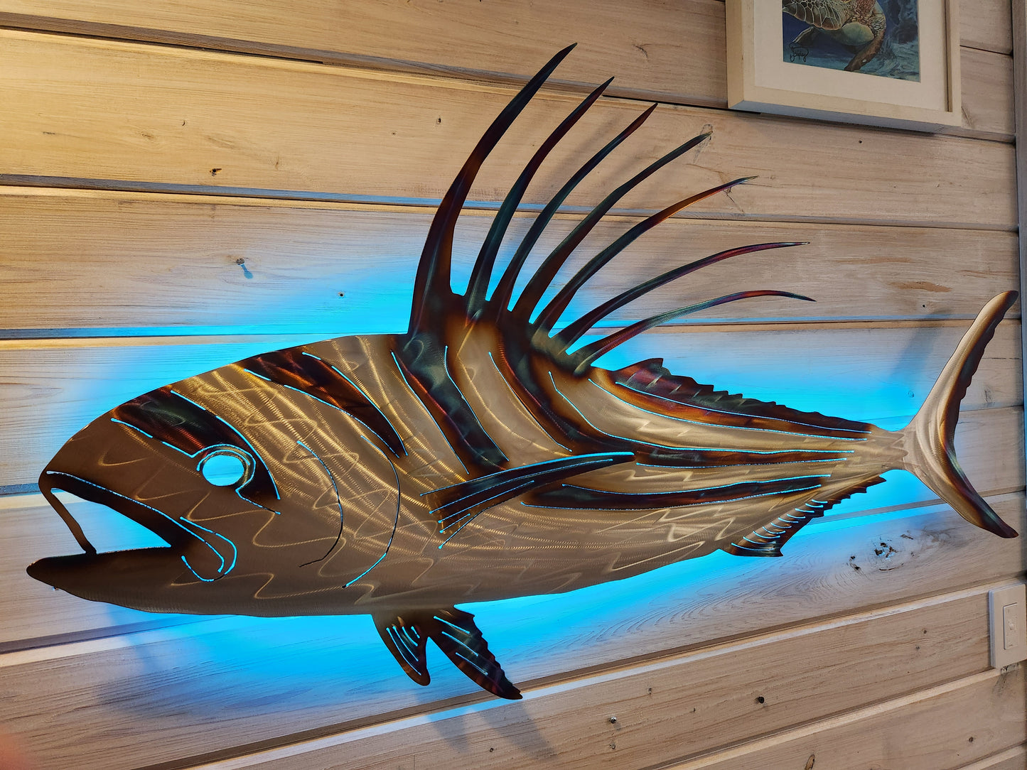 Stainless Steel Rooster fish