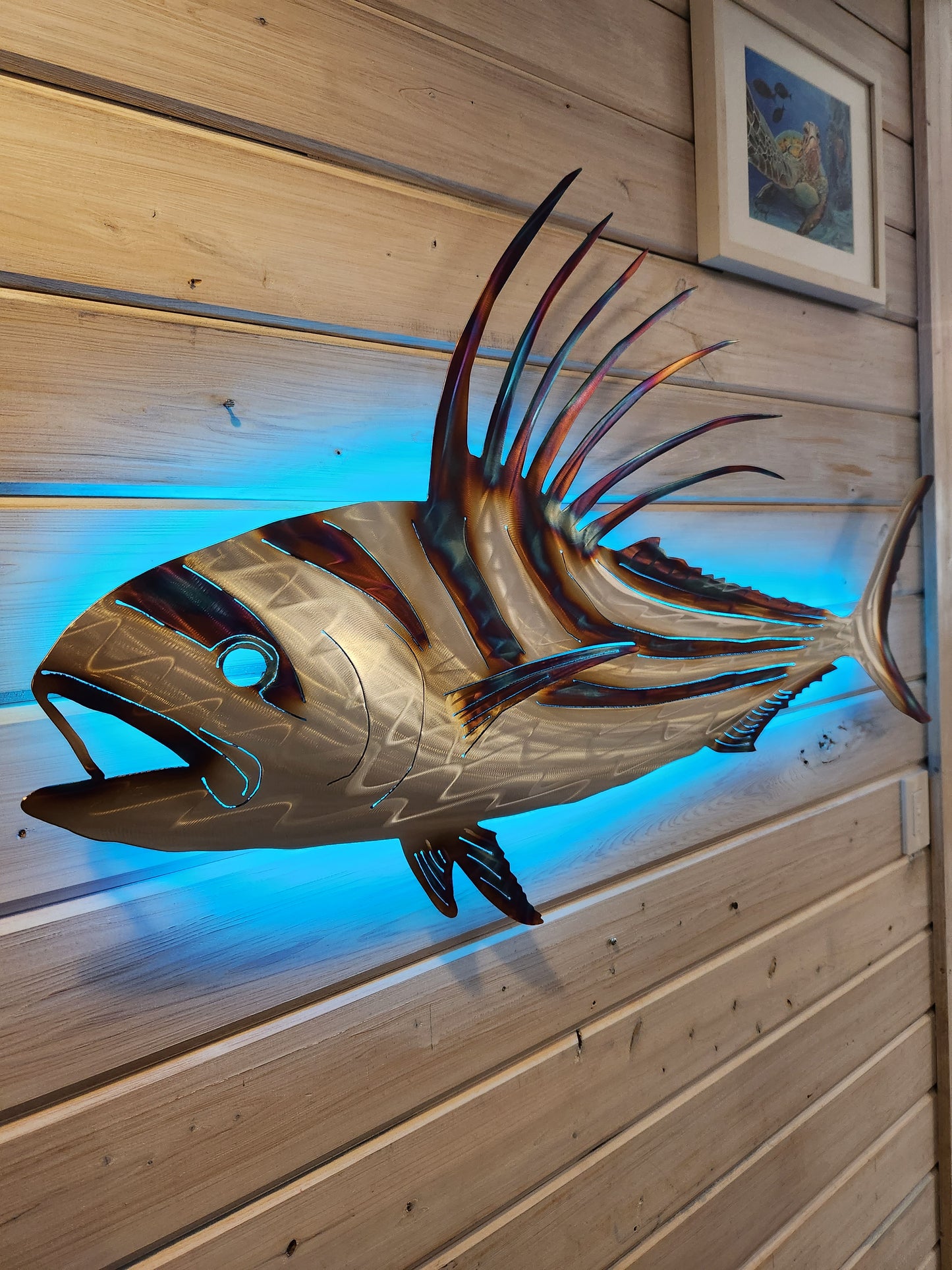 Stainless Steel Rooster fish