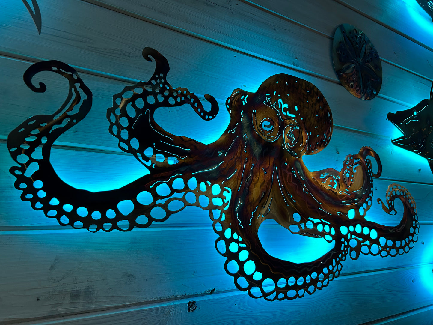 Stainless Steel Octopus (New Design 2025) metal art