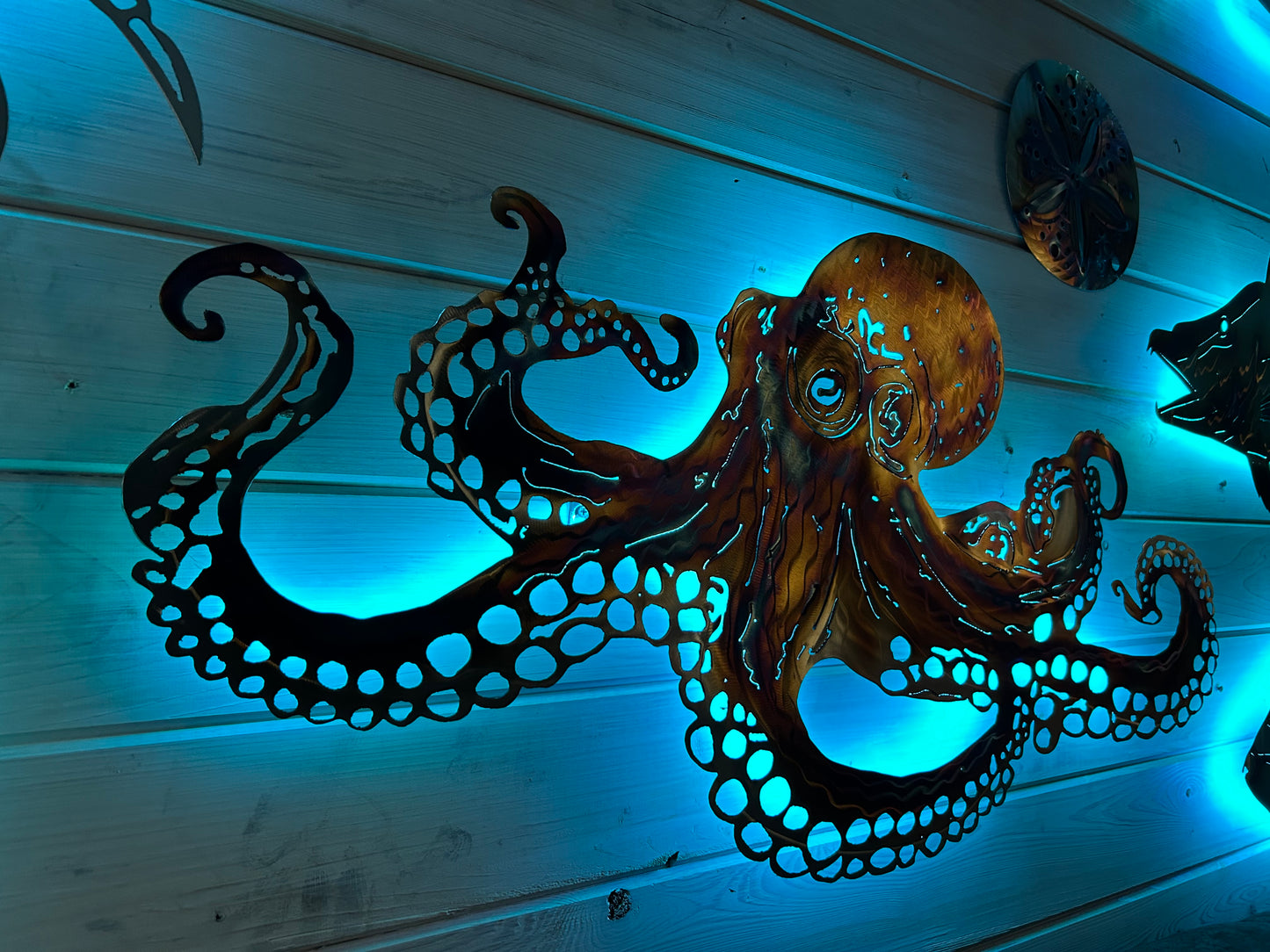 Stainless Steel Octopus (New Design 2025) metal art