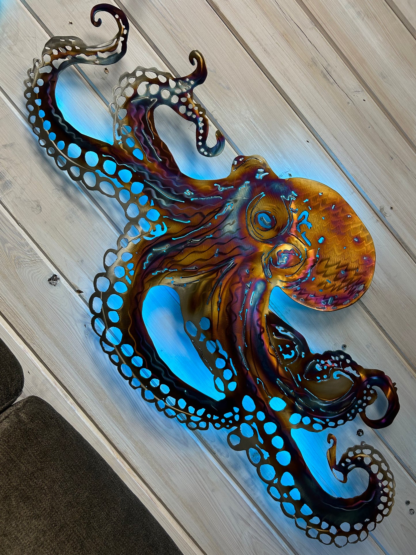 Stainless Steel Octopus (New Design 2025) metal art