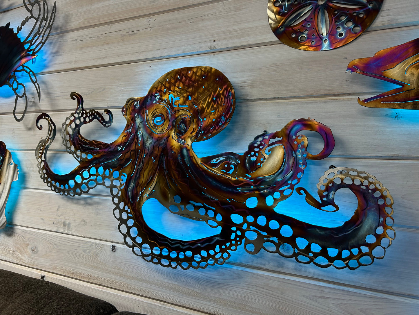 Stainless Steel Octopus (New Design 2025) metal art