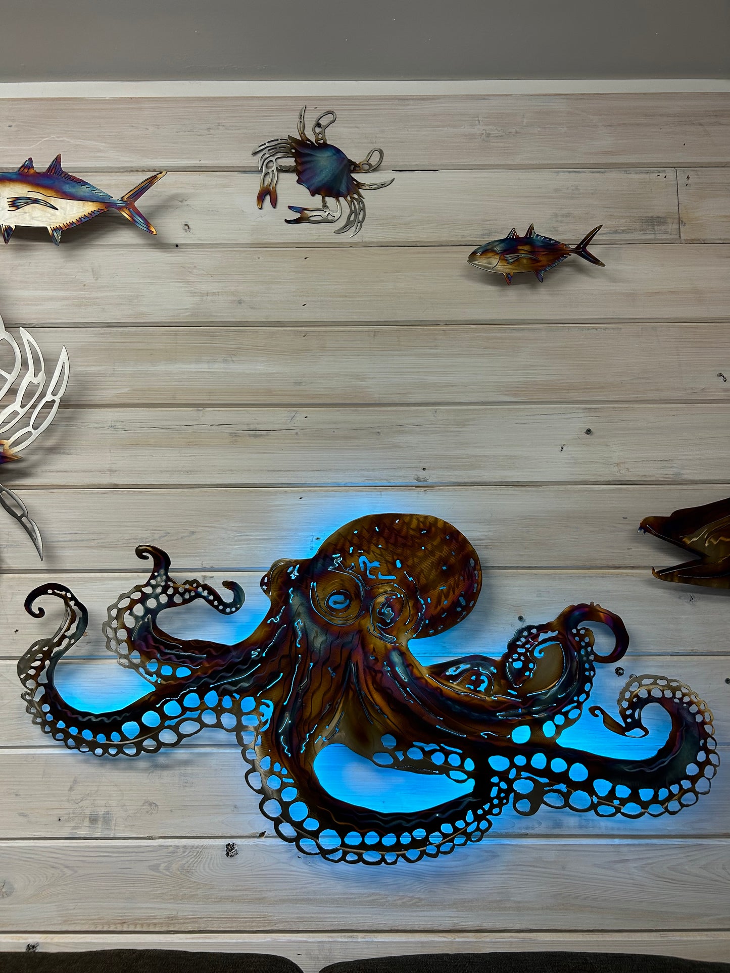 Stainless Steel Octopus (New Design 2025) metal art