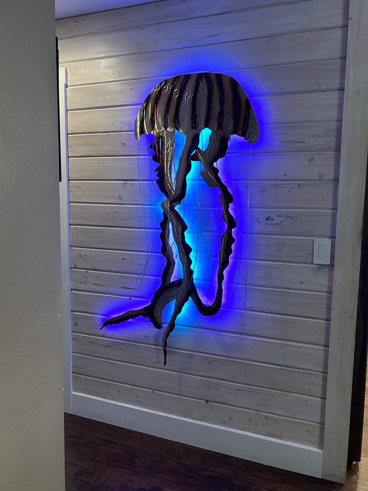 Stainless Steel Jelly fish Art