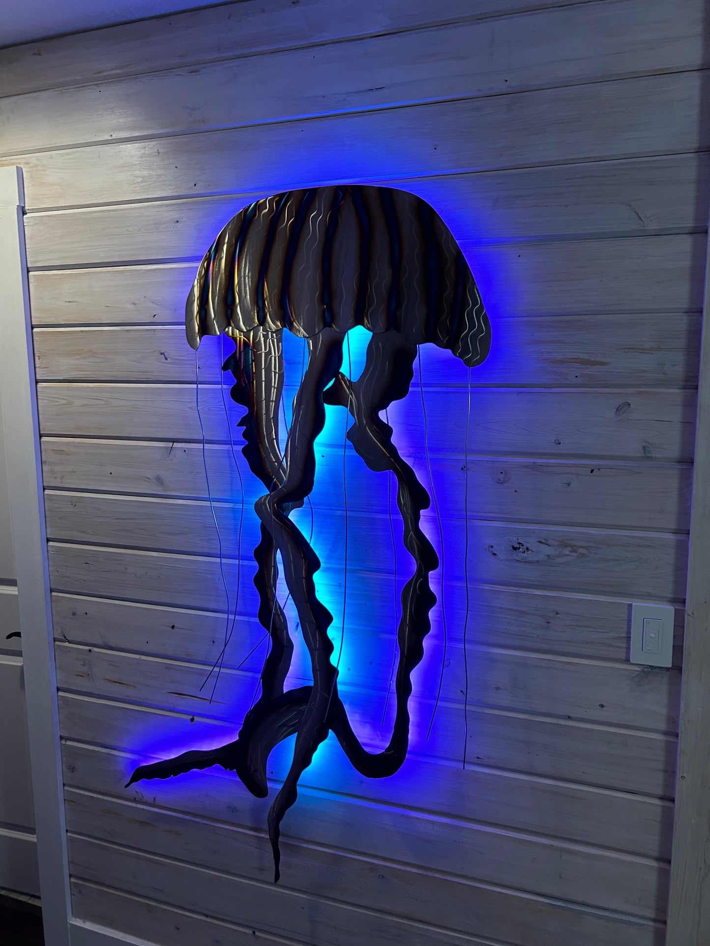 Stainless Steel Jelly fish Art