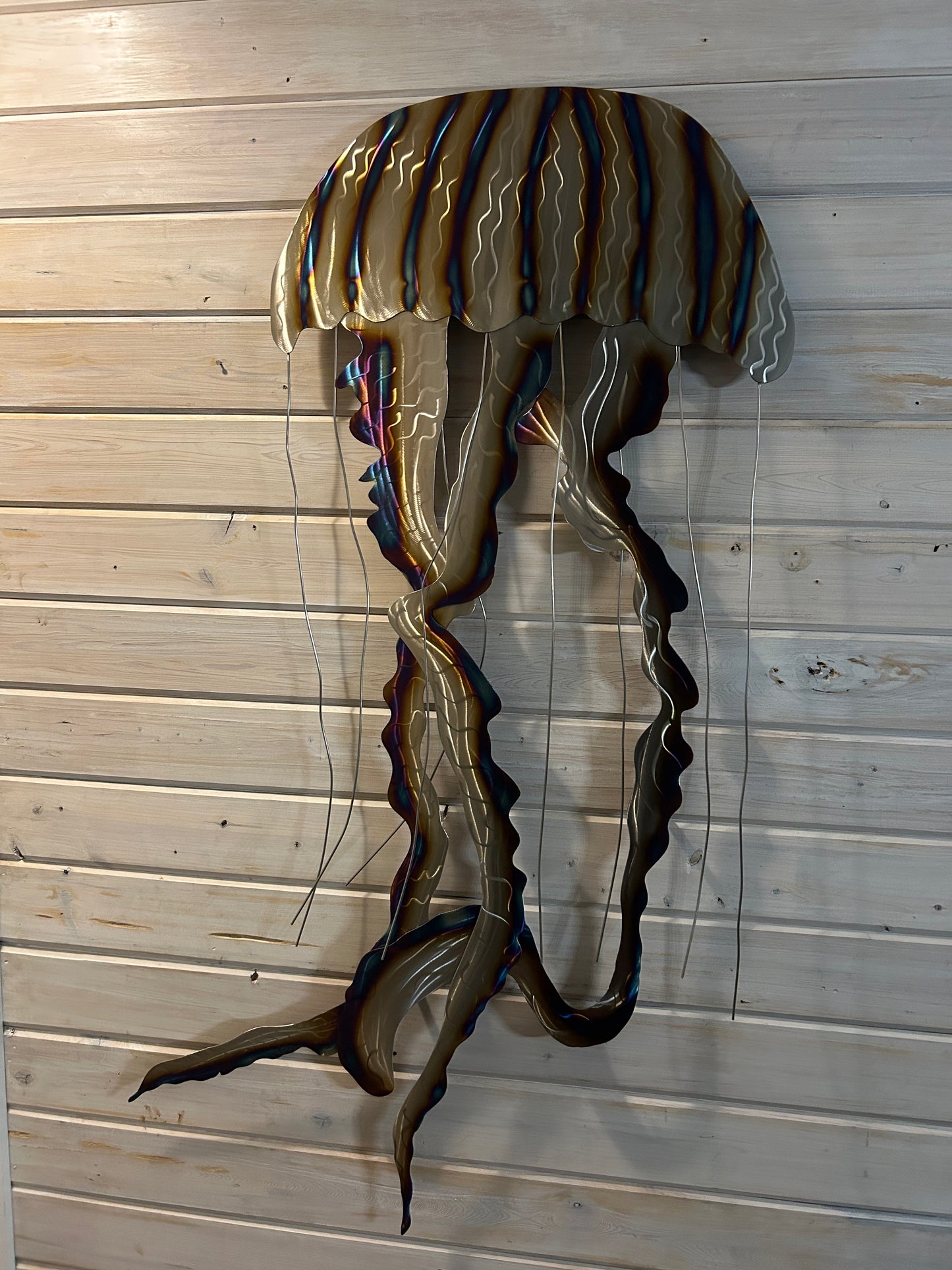Stainless Steel Jelly fish Art
