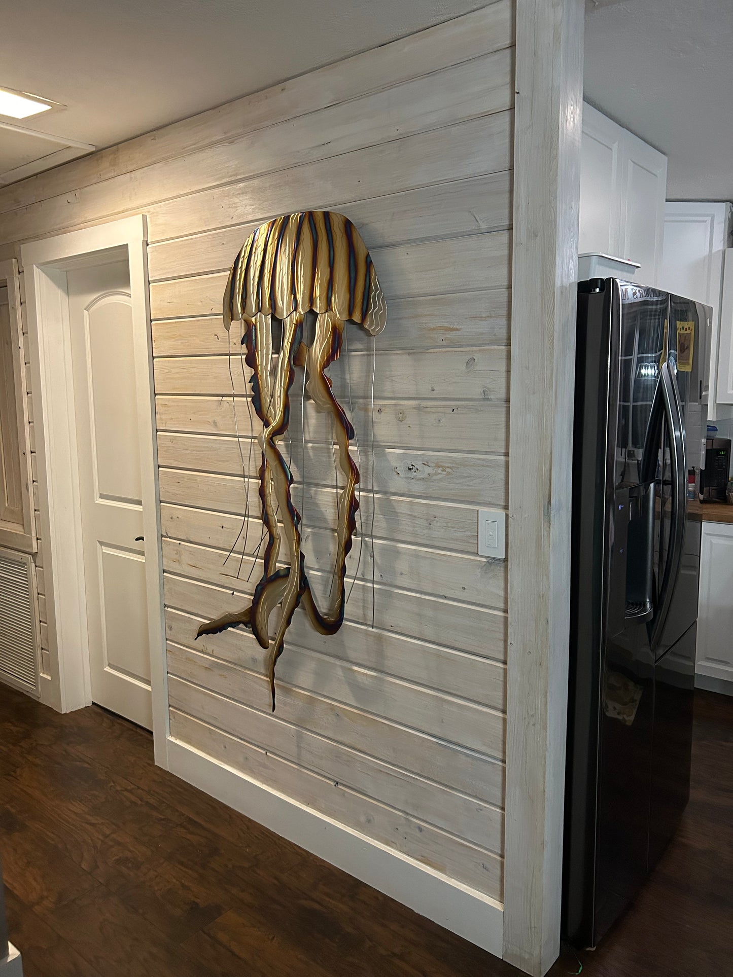 Stainless Steel Jelly fish Art
