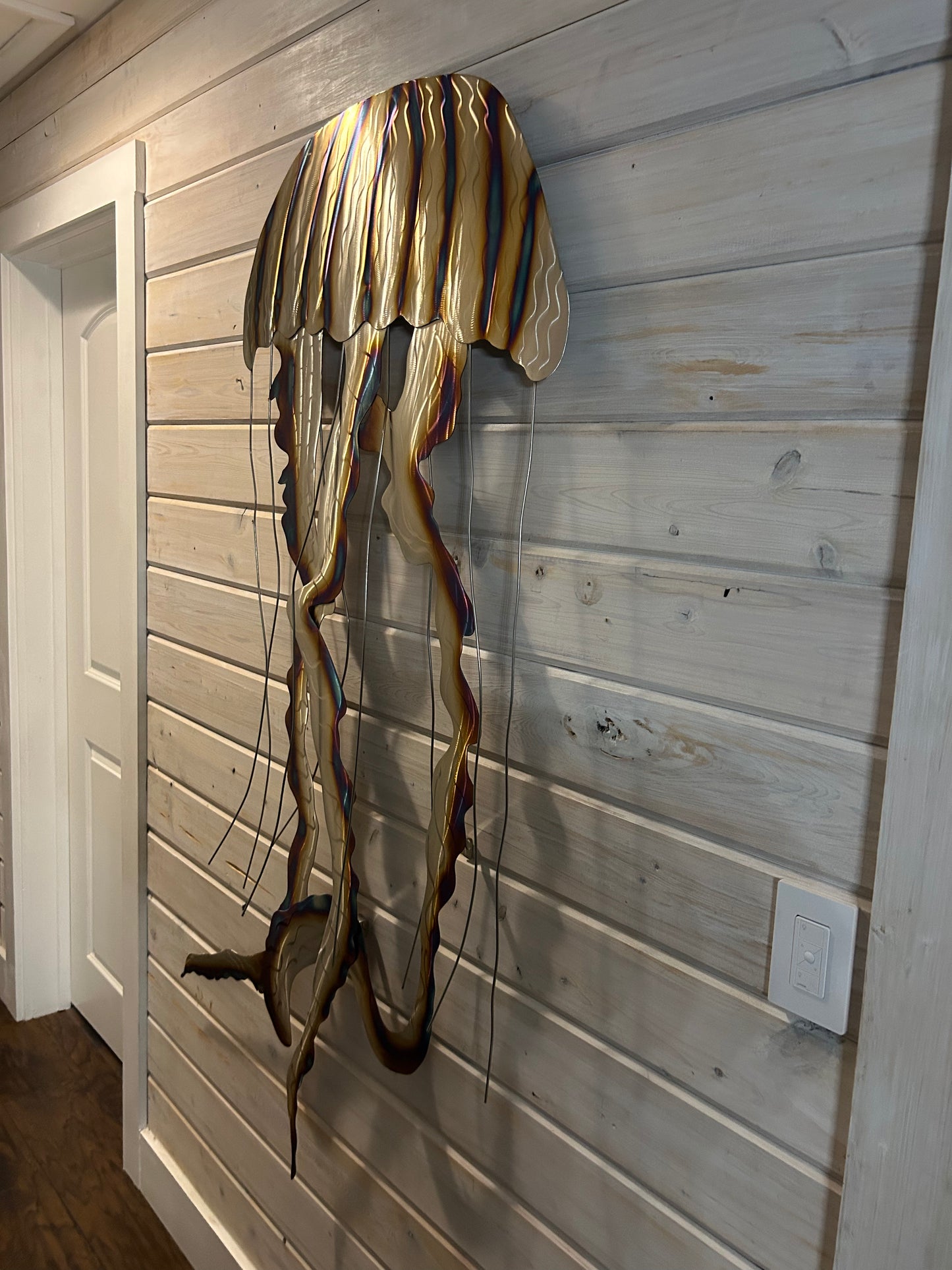 Stainless Steel Jelly fish Art