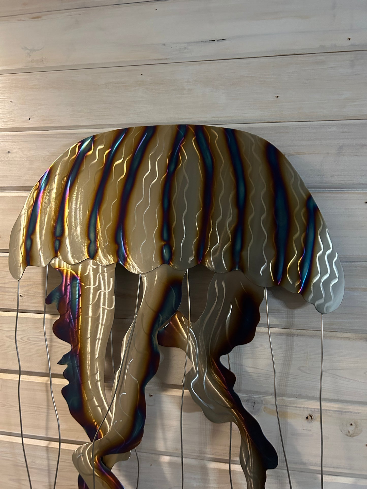 Stainless Steel Jelly fish Art