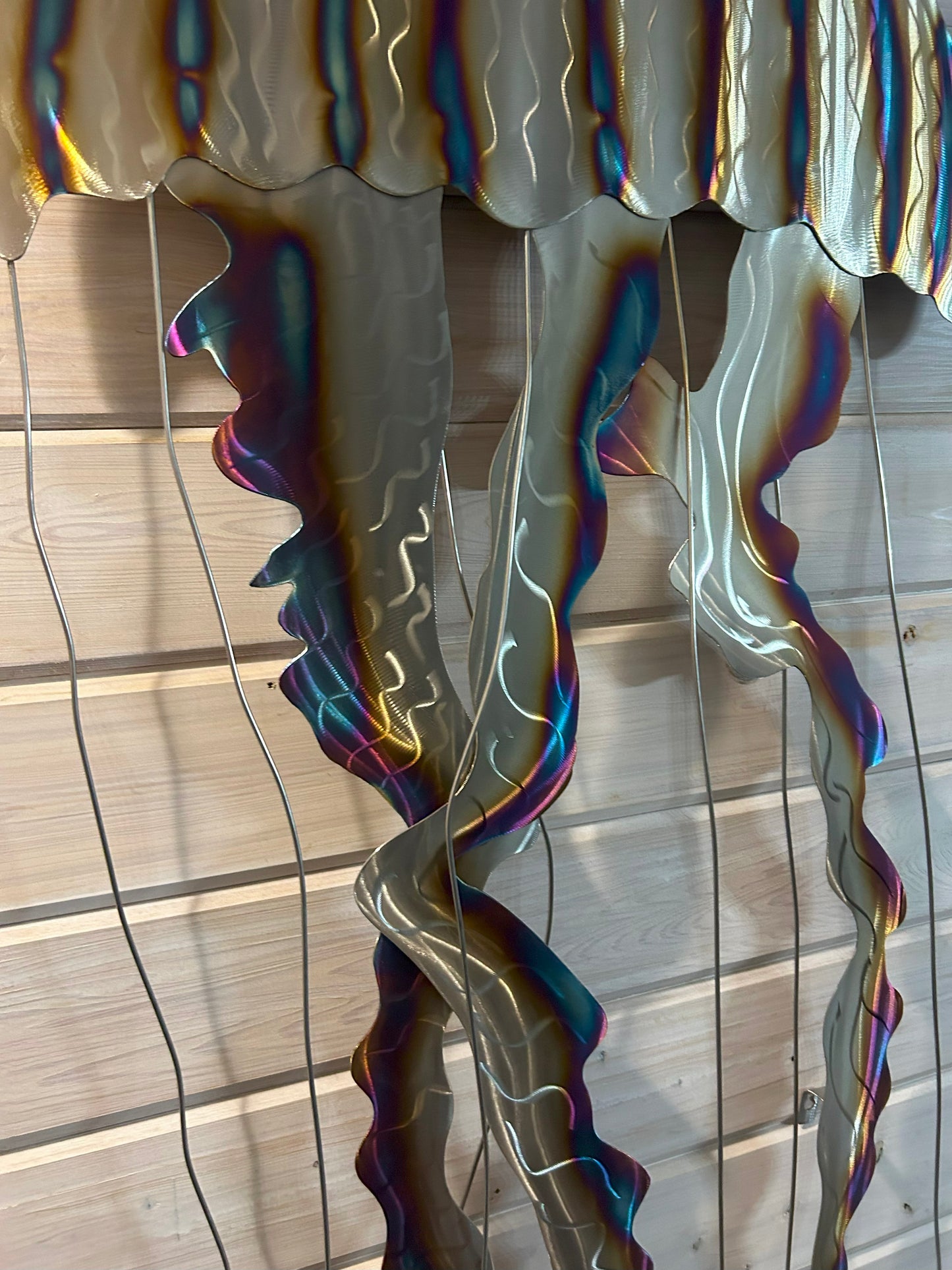 Stainless Steel Jelly fish Art