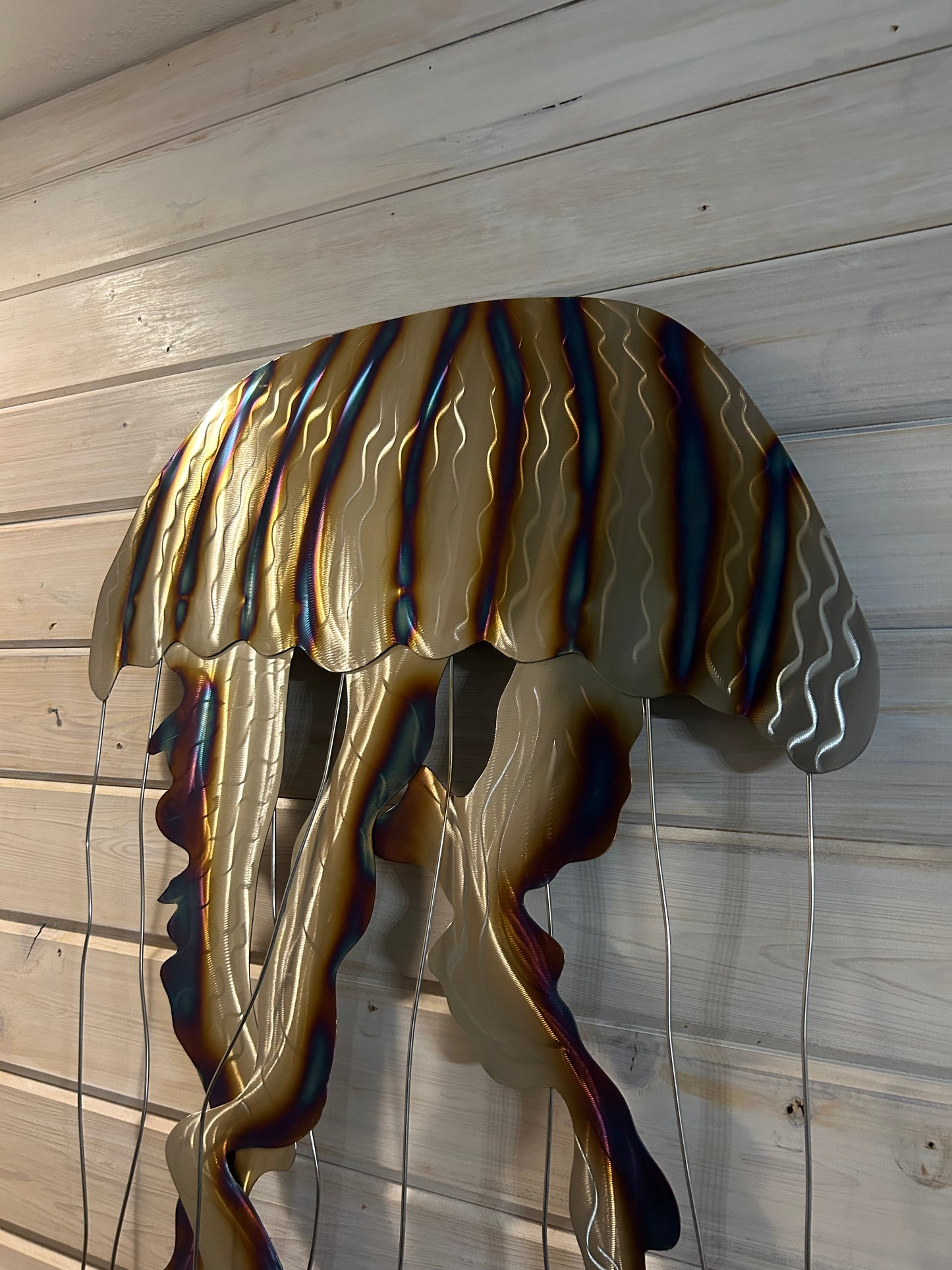 Stainless Steel Jelly fish Art