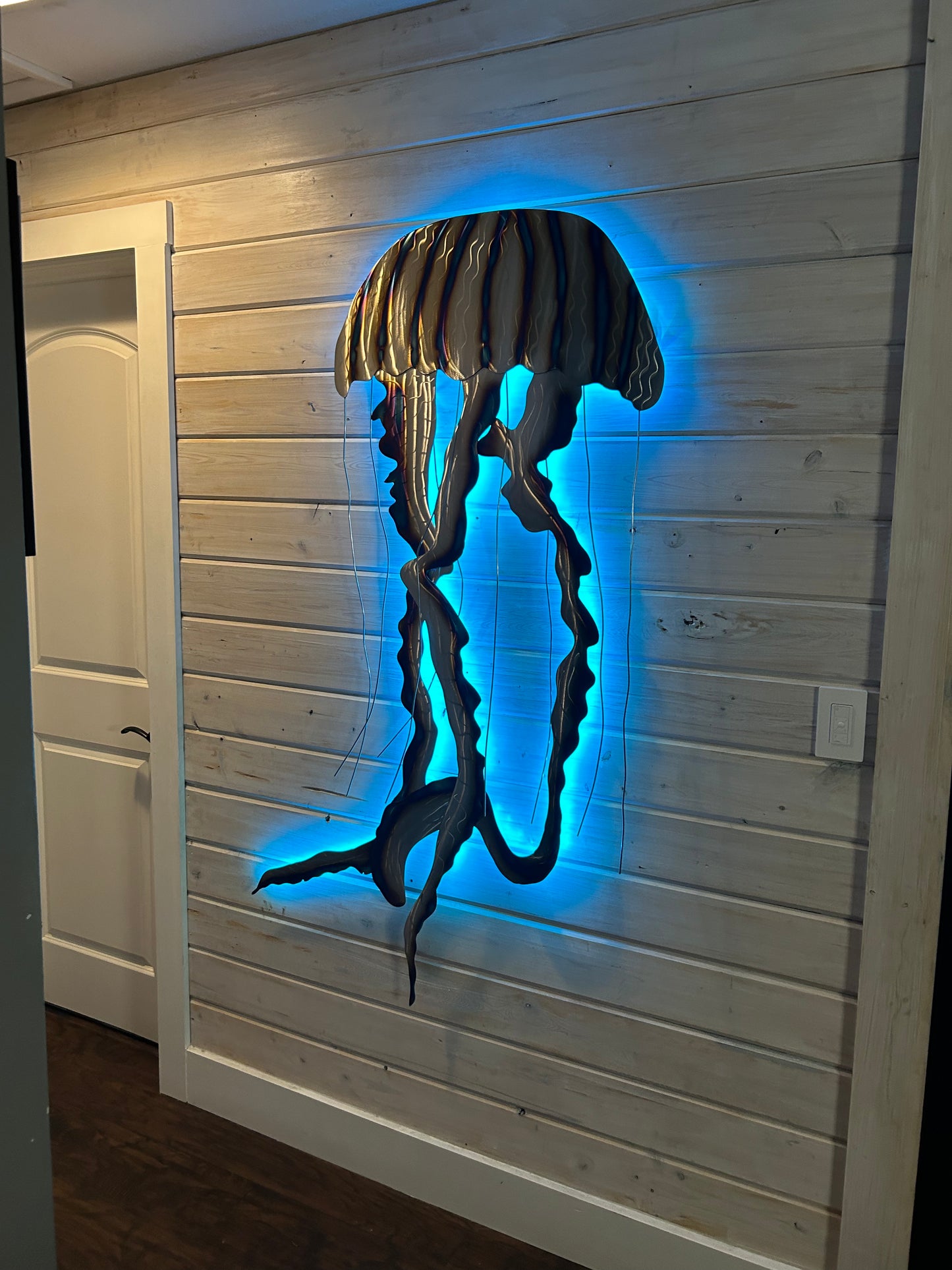 Stainless Steel Jelly fish Art