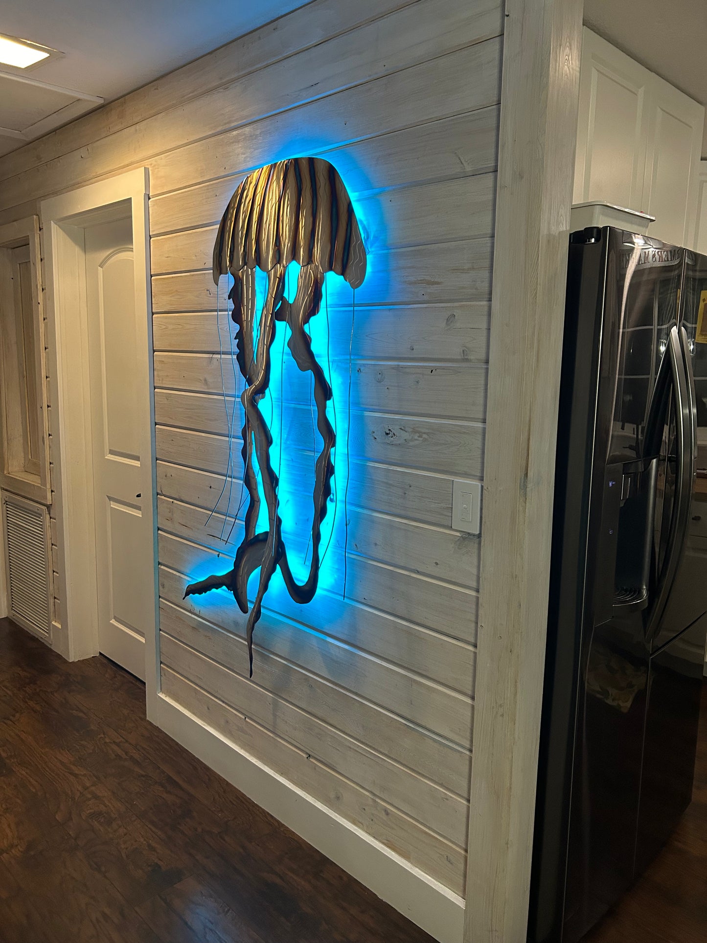 Stainless Steel Jelly fish Art