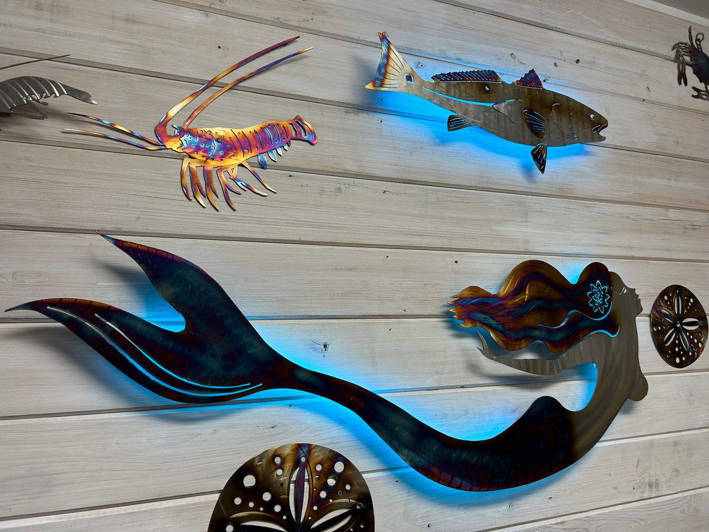 Stainless steel Mermaid