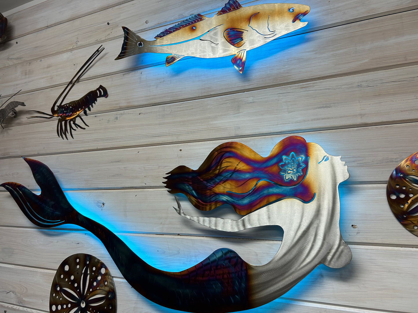 Stainless steel Mermaid