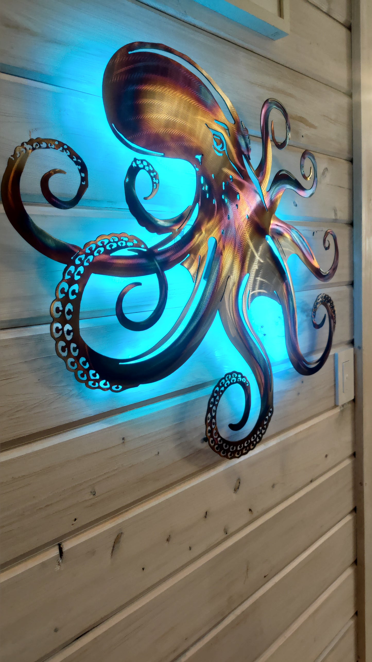 Stainless Steel Octopus  metal art