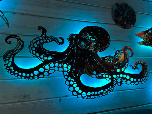 Stainless Steel Octopus (New Design 2025)  metal art