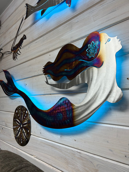 Stainless steel Mermaid
