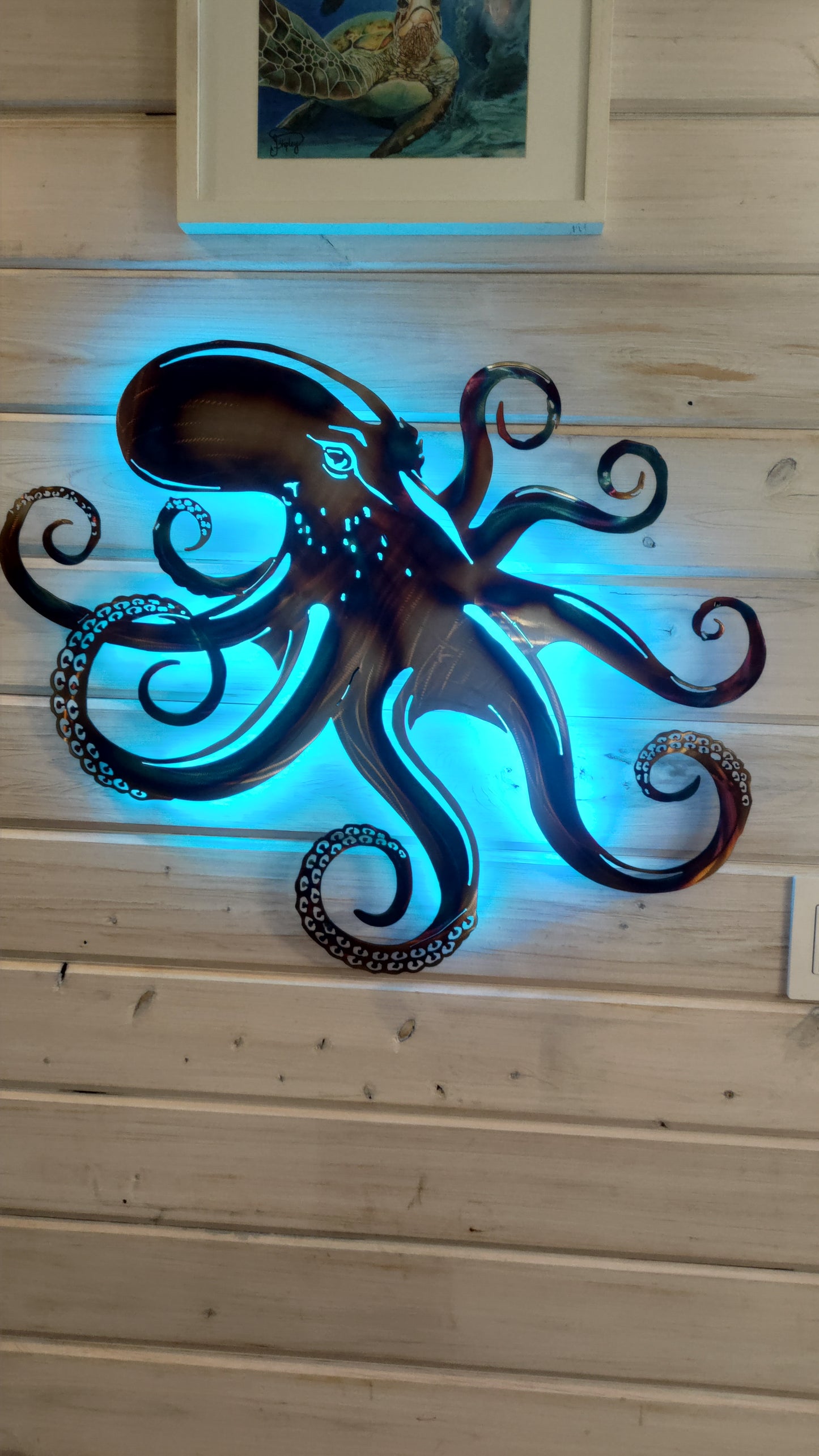 Stainless Steel Octopus  metal art