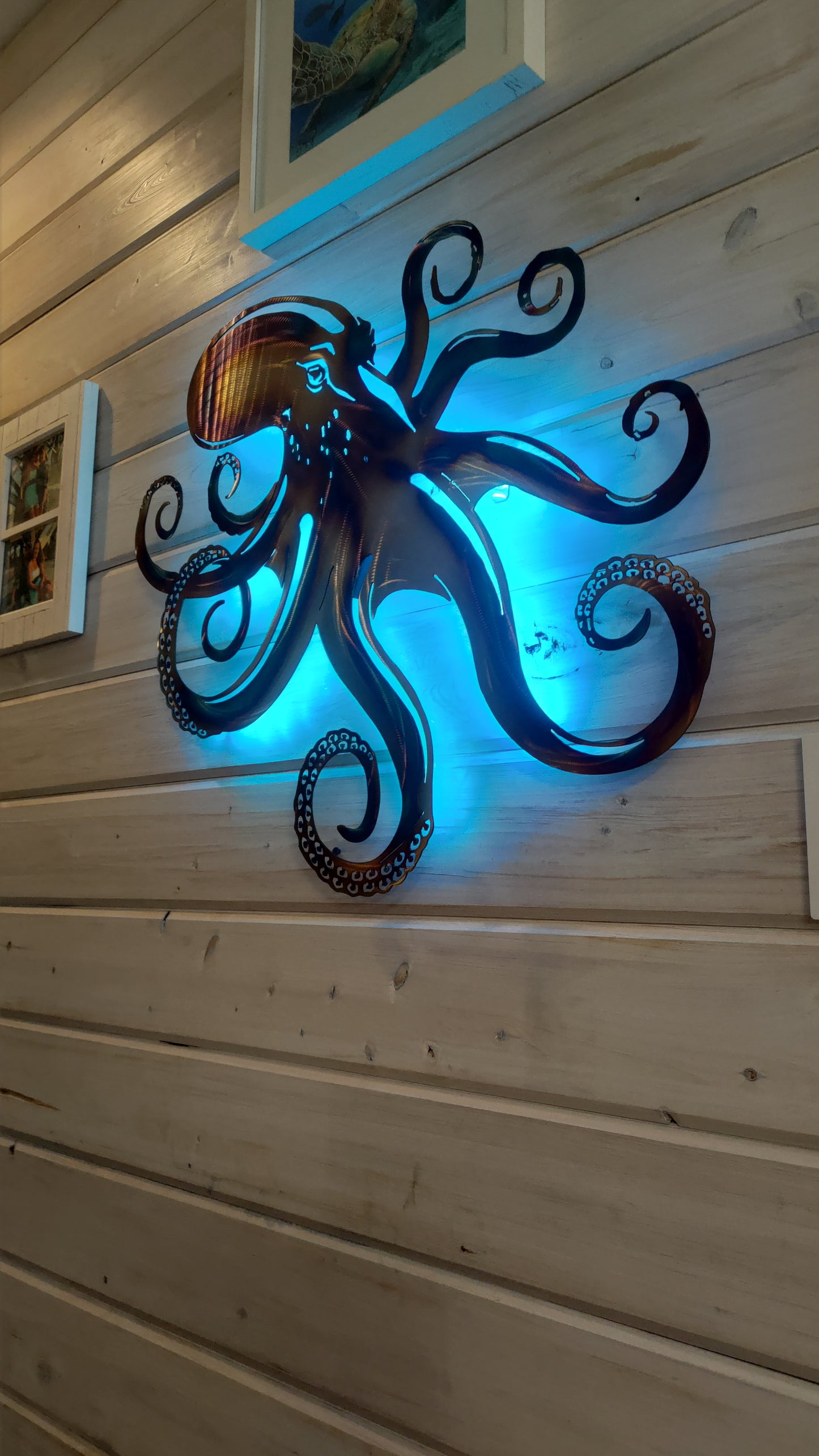 Stainless Steel Octopus  metal art