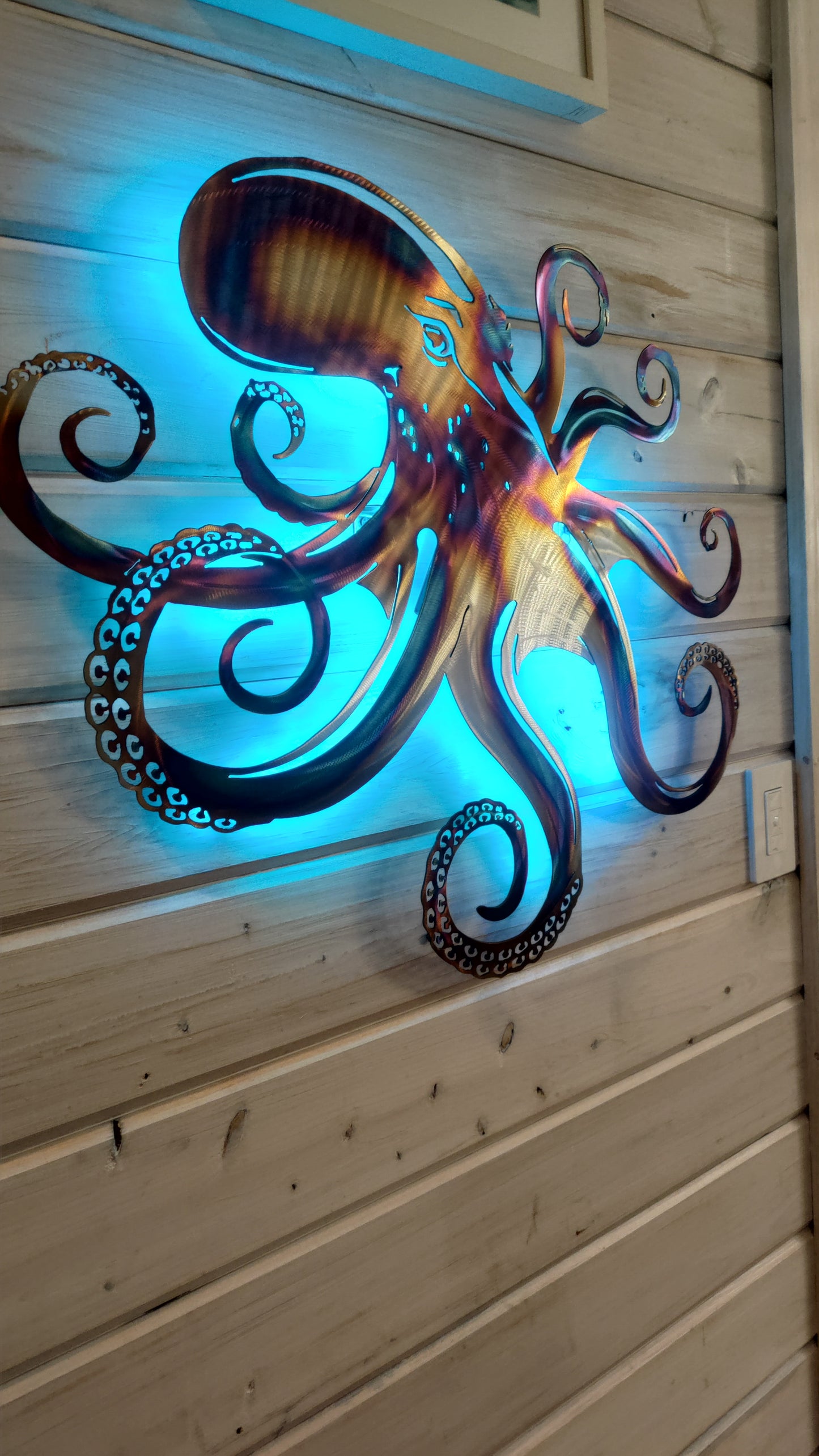Stainless Steel Octopus  metal art